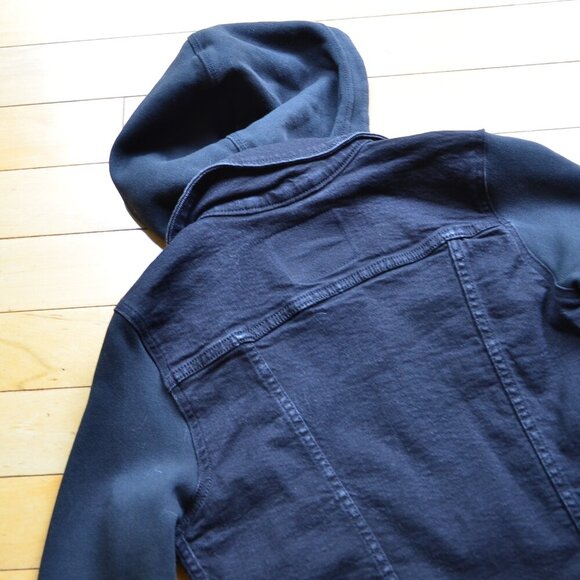 Levis New Hybrid Original Trucker Jacket Size S Black - Picture 11 of 11